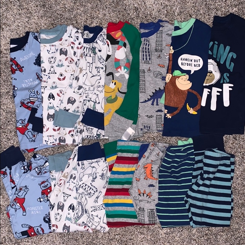 3T boys PJ bundle - 7 pair